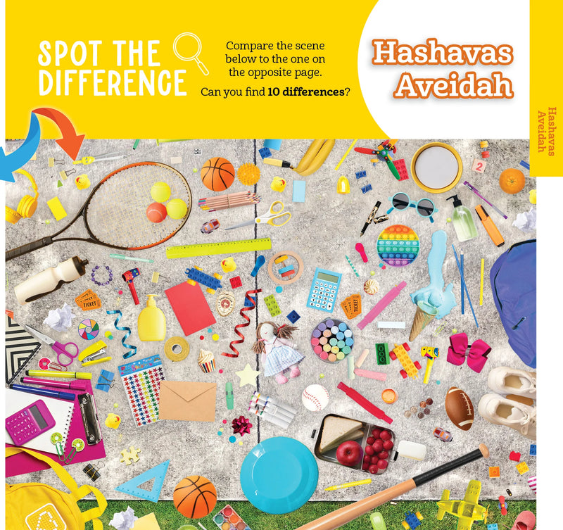 Mitzvah Adventure! Search and Find & Spot the Difference