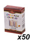 Chanukah Candles - Multicolor ( 44 Candles)
