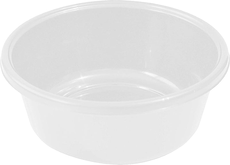 Wash Bowl: Plastic - White