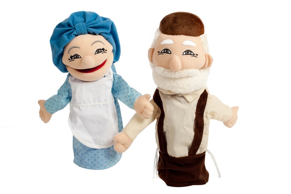Mitzvah Puppets - Grandparents (Zaidy & Bubby)