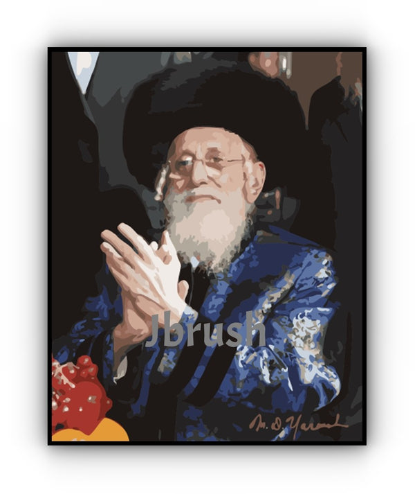 Paint By Number - The Bobover Rebbe zt"l