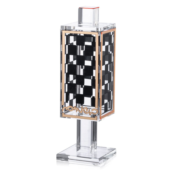 Waterdale Collection: Lucite Besamim Holder - Onyx