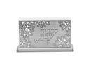 Matchbox: Crystal Silver Plated - Lekovod Shabbos