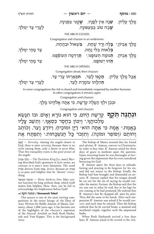 Artscroll Classic Hebrew-English Machzor: 2 Volume Set (Rosh Hashanah & Yom Kippur) - Full Size - Brown Yerushalayim Leather