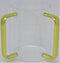 Wash Cup: Lucite - Gold Handles