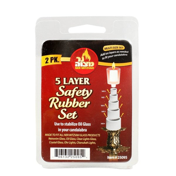 Safety Rubber Set - 5 Layer (2 Pack)