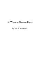 48 Ways To Shalom Bayis