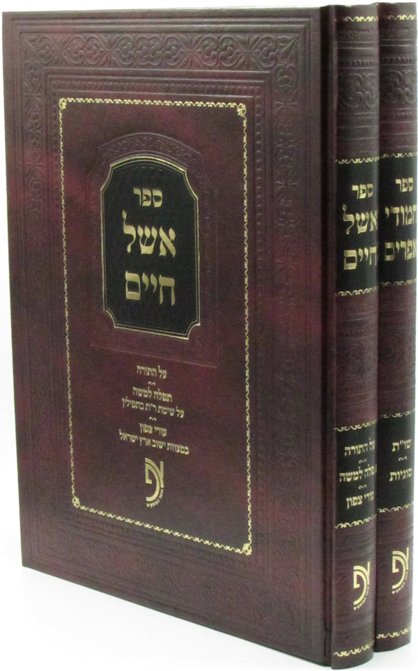 Sefer Eishel Chaim V'Sefer Chamudei Ephraim 2 Volume Set - ספר אשל חיים וספר חמודי אפרים 2 כרכים