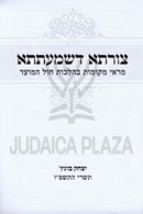 B'Tzurta D'Shmaatsa Al Marei Mekomos B'Hilchos Chol HaMoed - צורתא דשמעתתא על מראי מקומות בהלכות חול המועד