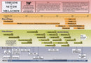 Timeline of Nevi'im And Melachim: Laminated - Small