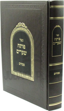 Sefer Poseach Shearim Al Maseches Pesachim - ספר פותח שערים על מסכת פסחים