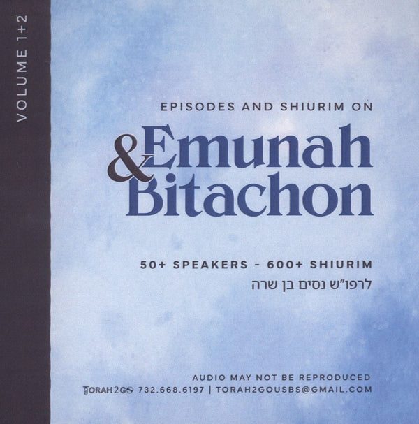 Torah 2 Go: Episodes and Shiurim on Emunah and Bitachon (USB)