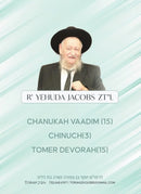 Torah 2 Go: R' Yehuda Jacobs - Chanukah, Chinuch & Tomer Devorah (USB)
