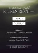 Torah 2 Go: R' Uren Reich Parshah Series English - Berishis & Shemos (USB)