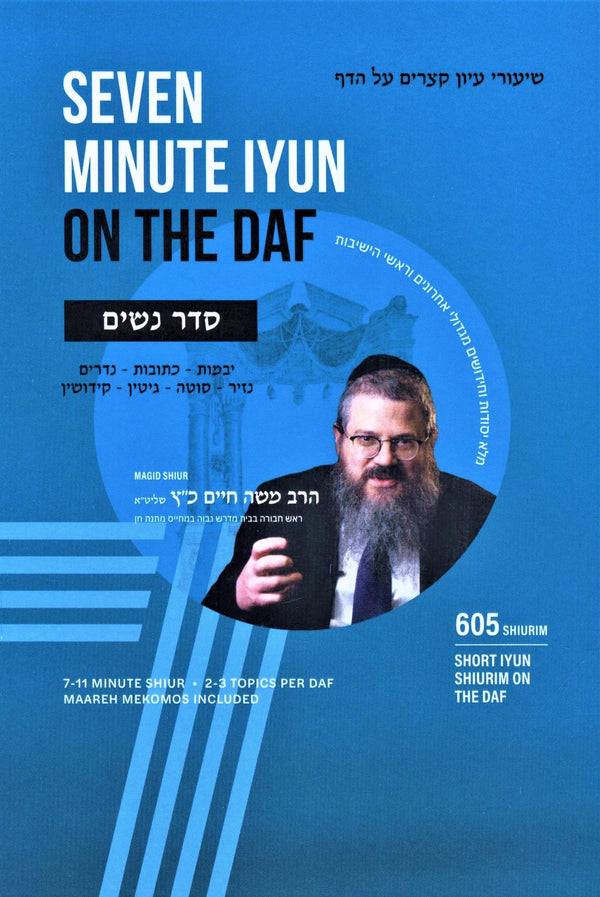 Seven Minute Iyun on The Daf - Seder Nashim