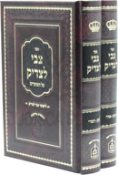Sefer Tzvi L'Tzaddik Al HaMoadim 2 Volume Set - ספר צבי לצדיק על המועדים 2 כרכים
