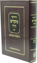 Sefer Chidushei Mikdash Dovid Al Maseches Zevachim - ספר חידושי מקדש דוד על מסכת זבחים