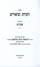 Sefer Heoros U'Biurim Al Maseches Pesachim - ספר הערות וביאורים על מסכת פסחים