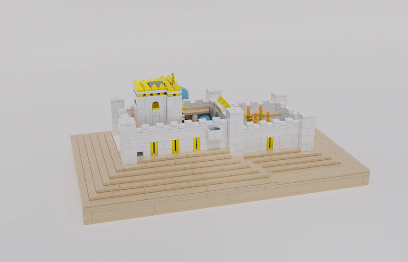 Aleph Brick: The Bet Hamikdash Brick Set (1650 Pcs)