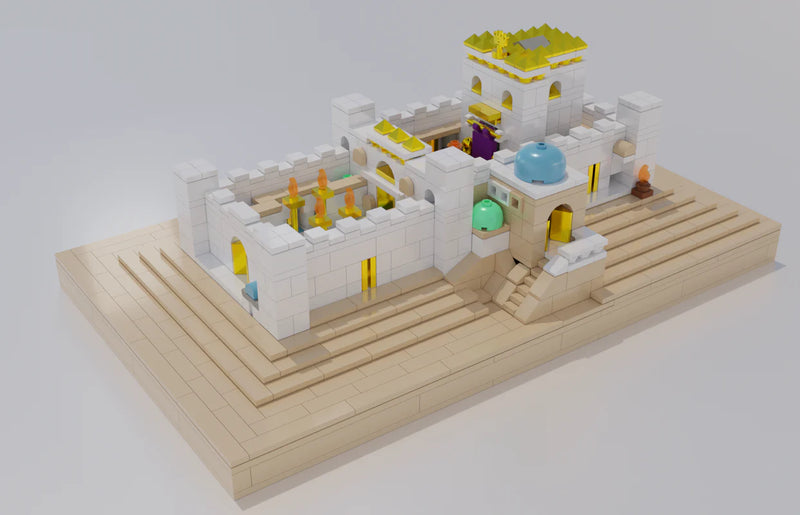 Aleph Brick: The Bet Hamikdash Brick Set (1650 Pcs)