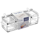 Dip Holder: 4 Compartments - Lucite