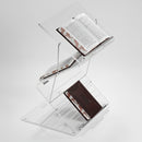 Sit & Stand Shtender: Lucite - 3 Layer