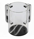 Wash Cup: Lucite - Marble Base