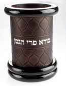 Wine/Whiskey Bottle Holder - Wood