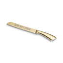 Challah Knife: Stainless Steel (Serrated) - Gold