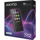 Akito: MP3 Player S12 - Black