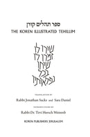 The Koren Illustrated Tehillim - Hebrew/English Edition