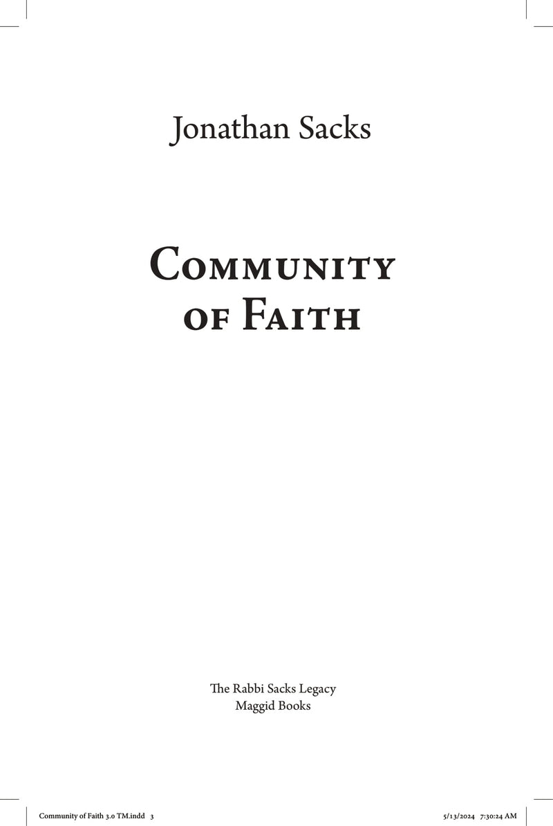 Community of Faith