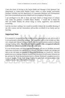 Guide to Observance of Jewish Law in a Hospital