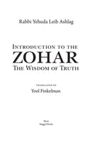 Introduction To The Zohar