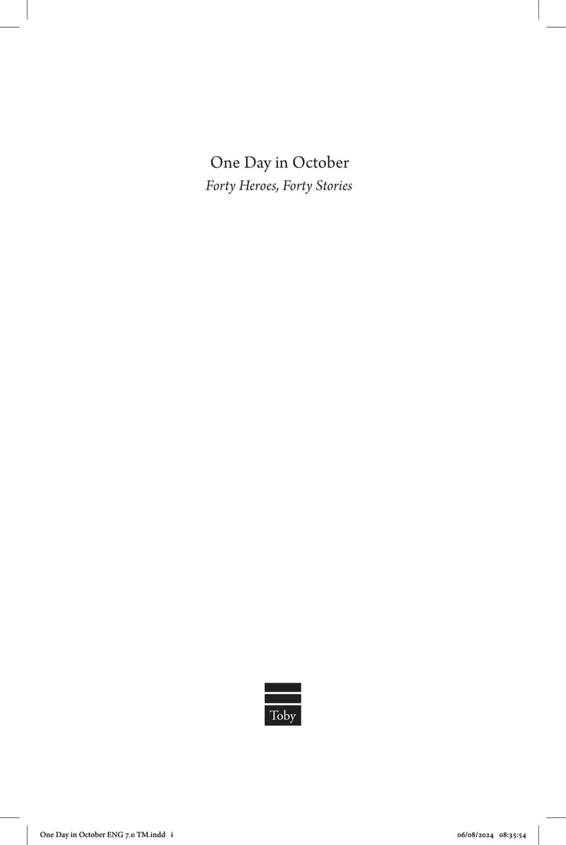 One Day In October