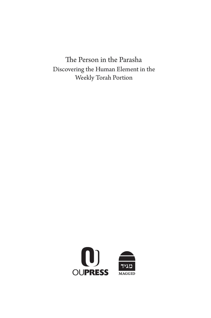 The Person in the Parasha