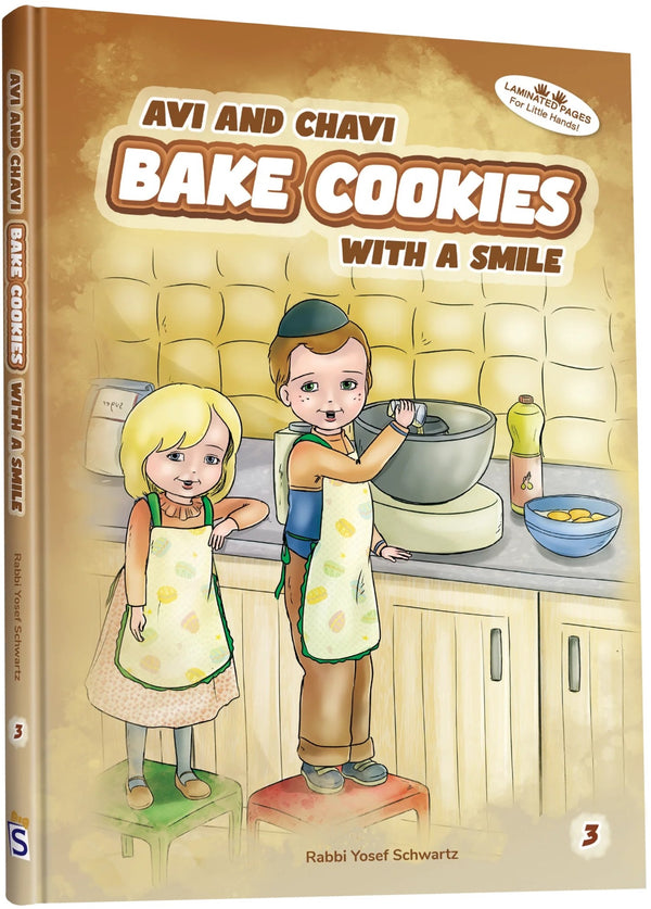 Avi and Chavi: Bake Cookies with a Smile - Book 3