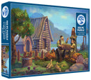 Jigsaw Puzzle: Three Generation Series - Learning In The Wood (300 Pcs)