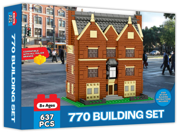 Mitzvah Blocks: 770 Building Set (637 Pcs)