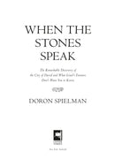 When The Stones Speak