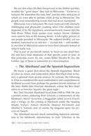 The Darkness And The Dawn