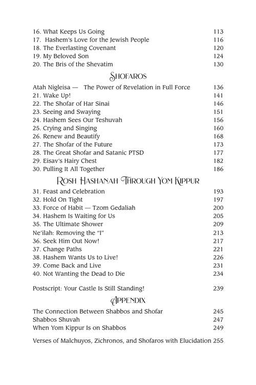 A Daily Dose of Preparation for Yamim Noraim