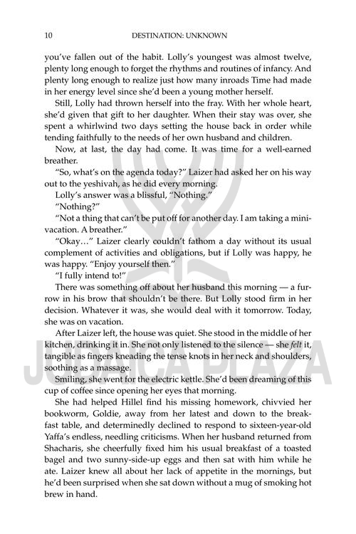 Destination Unknown - A Novel