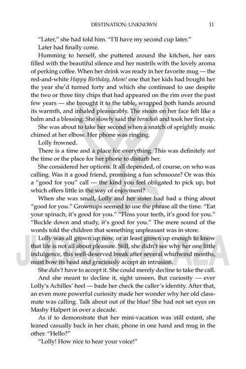 Destination Unknown - A Novel