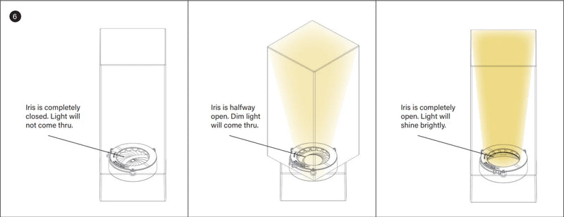 Shabbos Lamp: Modern Base - Travel