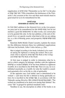 Rinas Chaim (English & Hebrew)