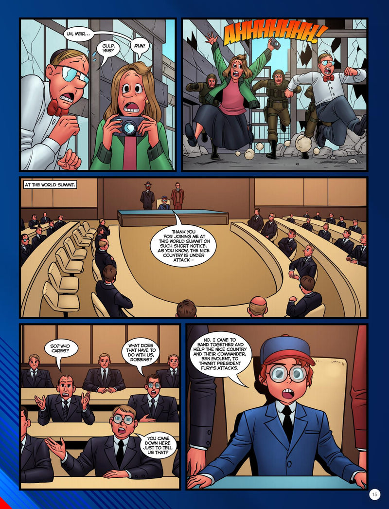 Mr. President 2: Invasion - Comics