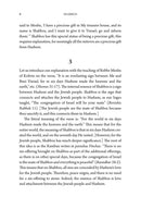Nesivos Shalom on Shabbos and the Moadim