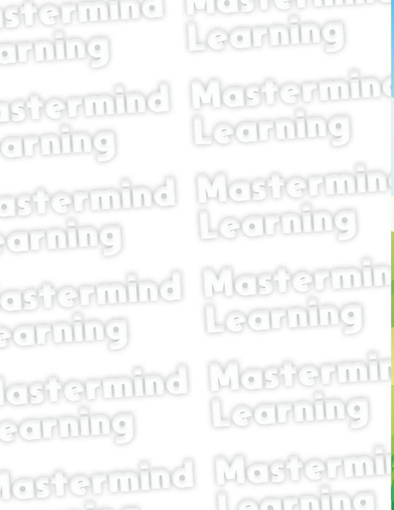 Mastermind Learning Workbook - Level 1