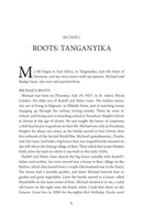 Tanzania, Timber, and Torah
